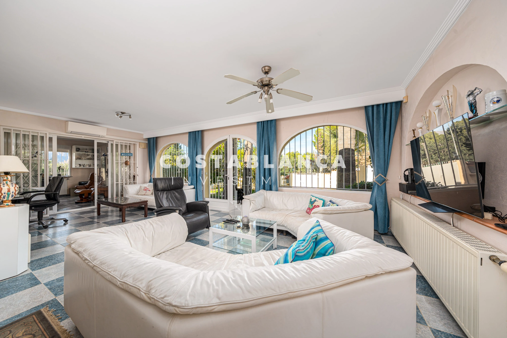 Single Floor Villa with Pool and Solar Panels in Quiet Area of L’Albir
