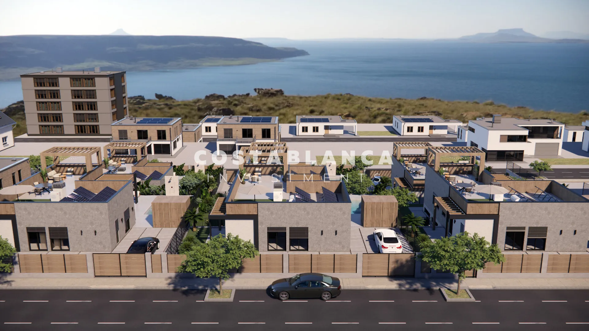 Case noi exclusive cu vederi panoramice la mare
