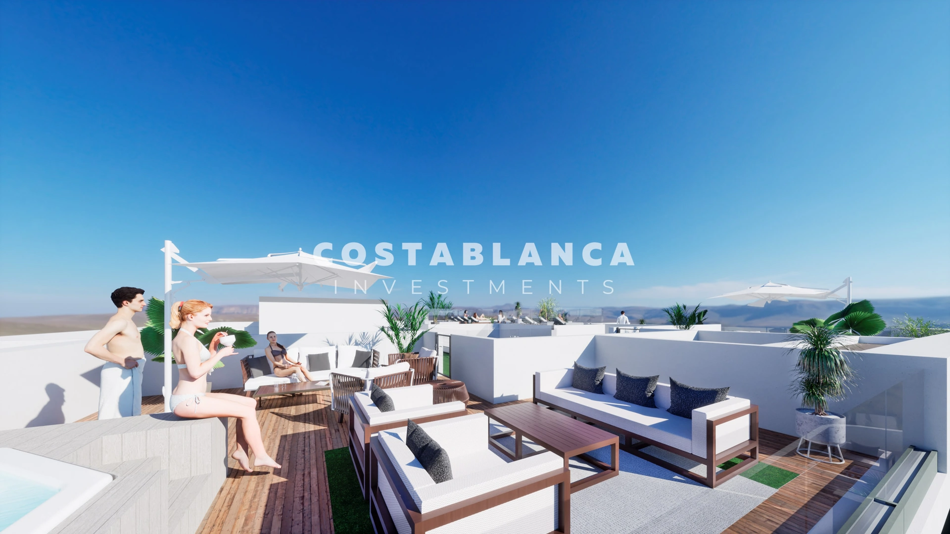 Apartamente și Aticii Contemporane în Centrul Torreviejei