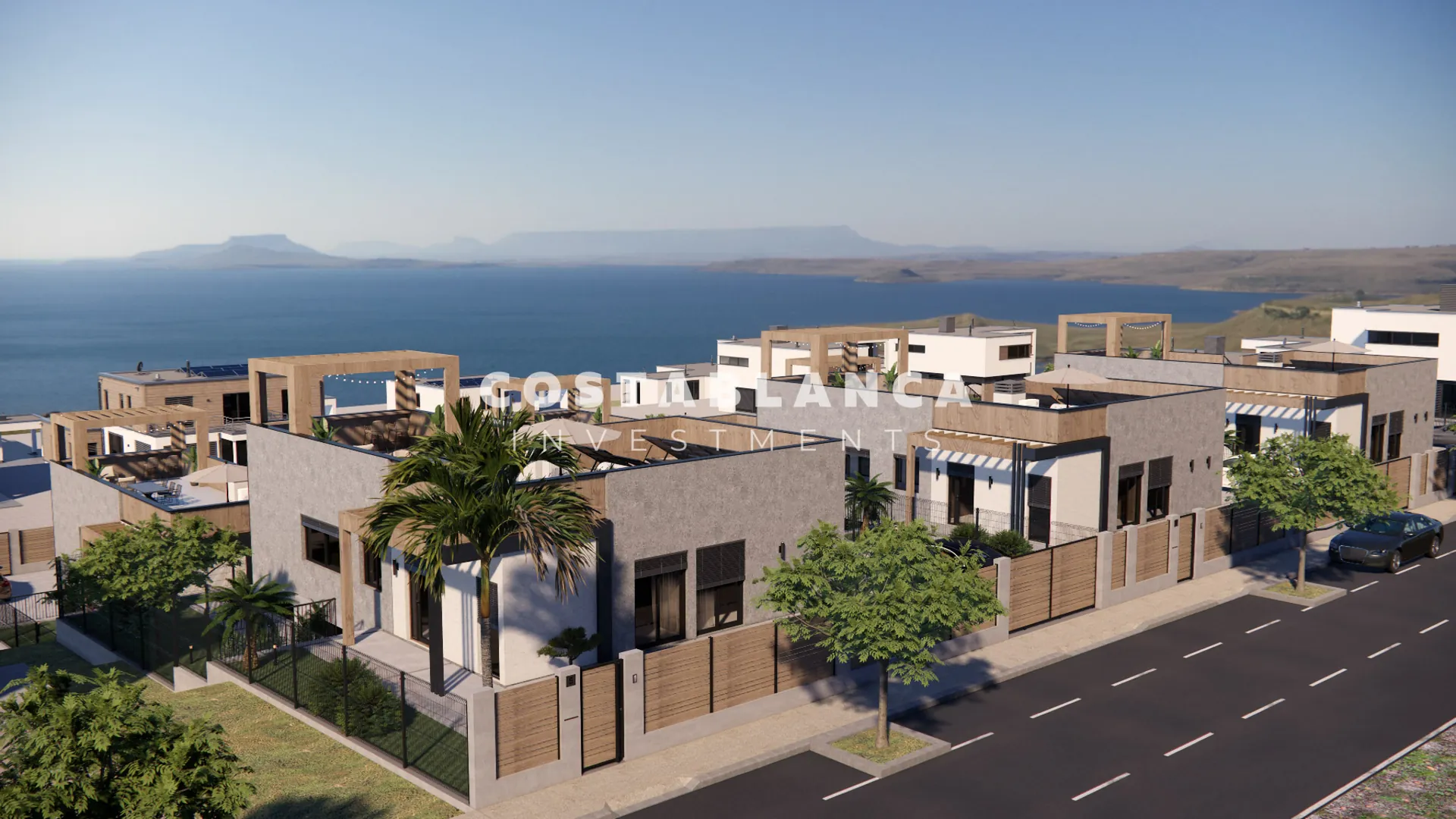 Case noi exclusive cu vederi panoramice la mare