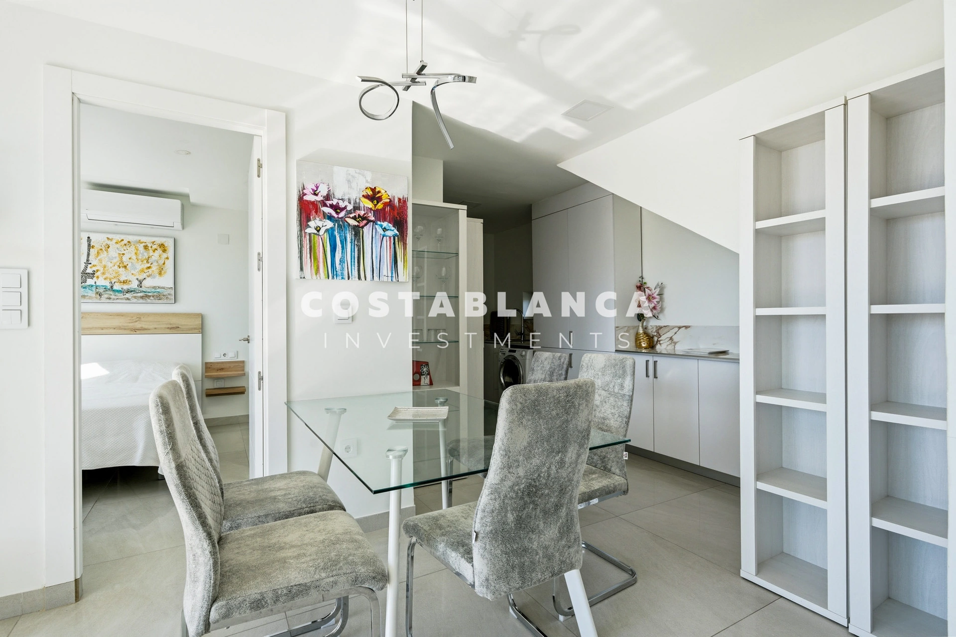 Full Modern Apartment Building 10 Minutes from the Beach for Sale in Finestrat