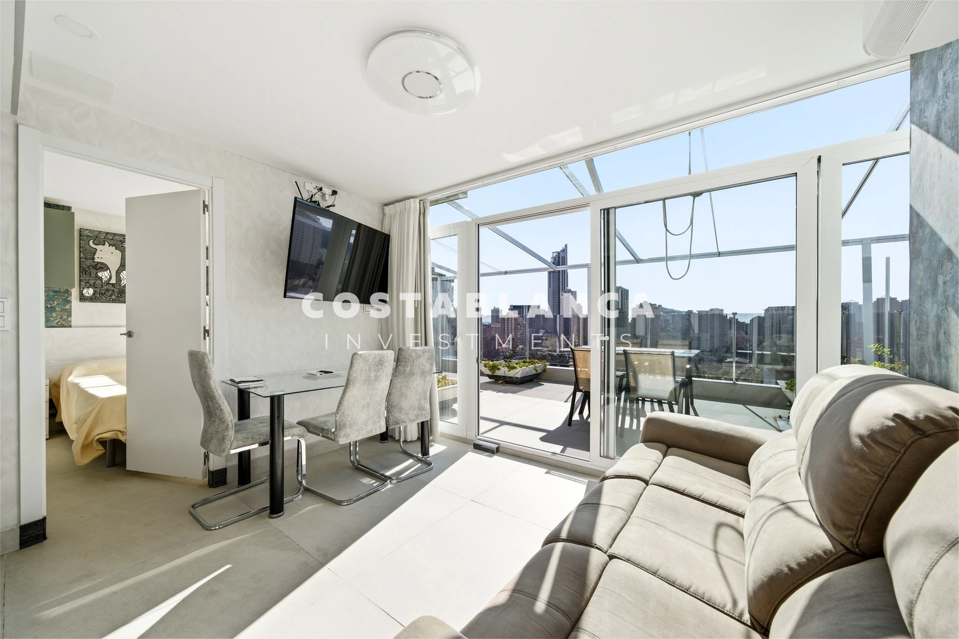 Full Modern Apartment Building 10 Minutes from the Beach for Sale in Finestrat