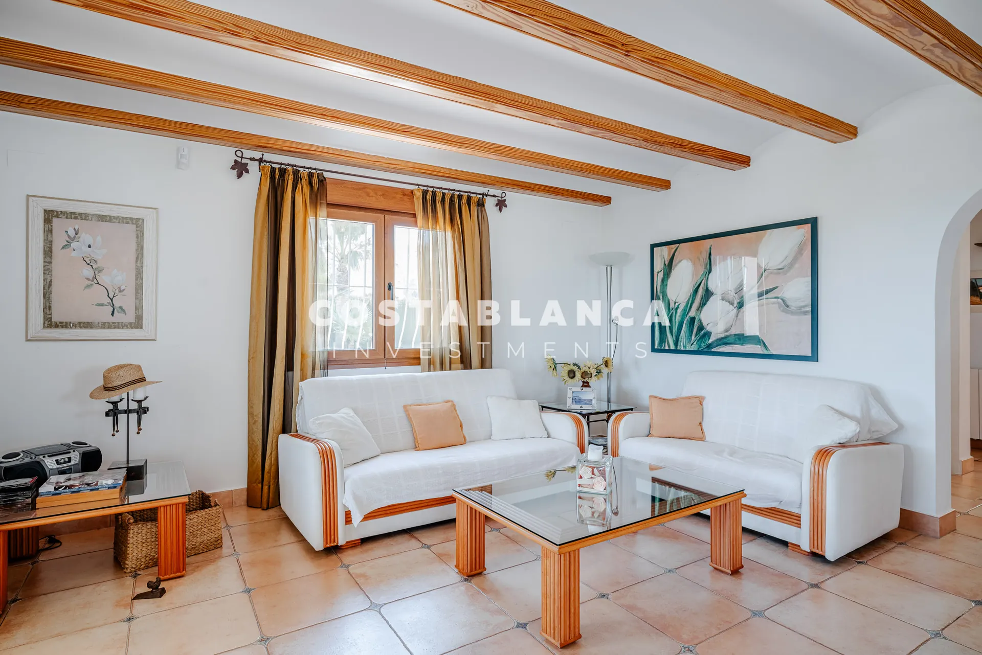 Luxury double plot with uninterrupted views of the green area and the sea for sale in Jávea.