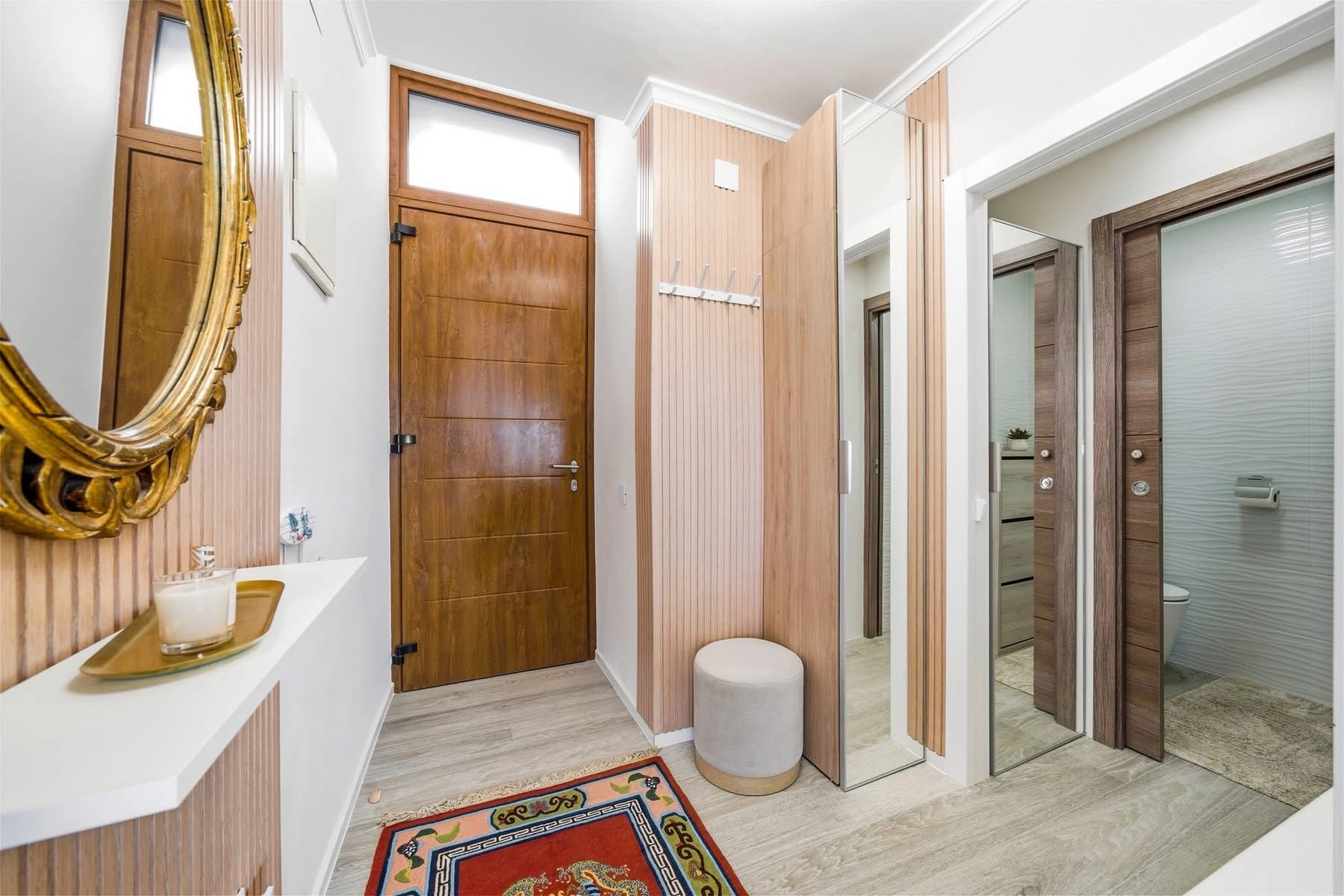 Elegant townhouse with panoramic sea views and dual terraces for sale in Altea Hills.