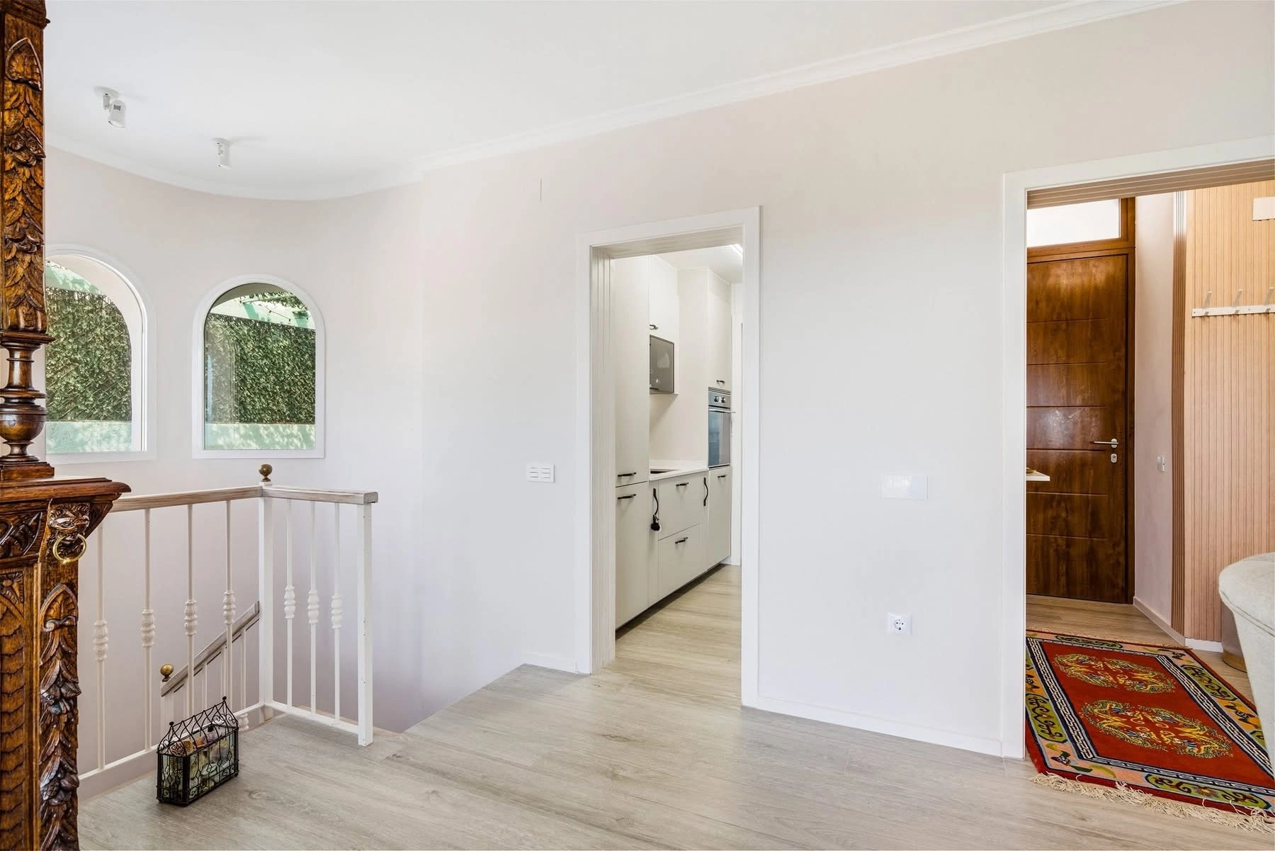 Elegant townhouse with panoramic sea views and dual terraces for sale in Altea Hills.