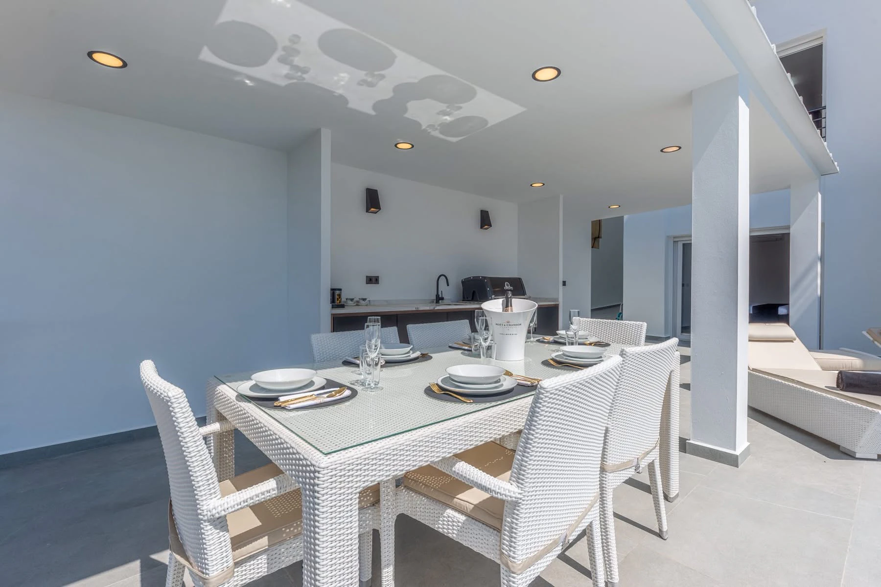 Designer villa with endless views of the Costa Blanca for sale in Altea Hills.