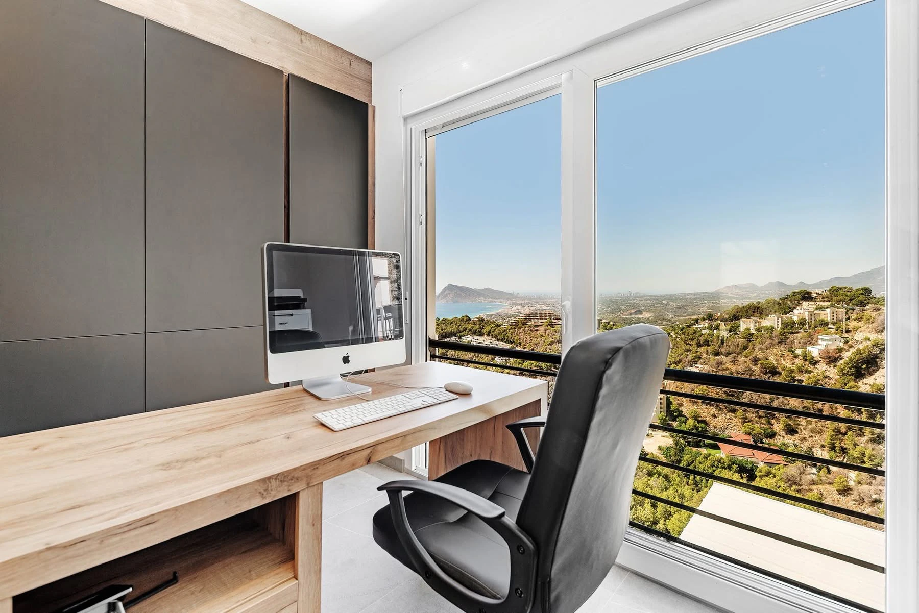 Designer villa with endless views of the Costa Blanca for sale in Altea Hills.