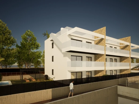 New penthouse with a 73 m² solarium for sale in Finestrat / Benidorm Costa Blanca.