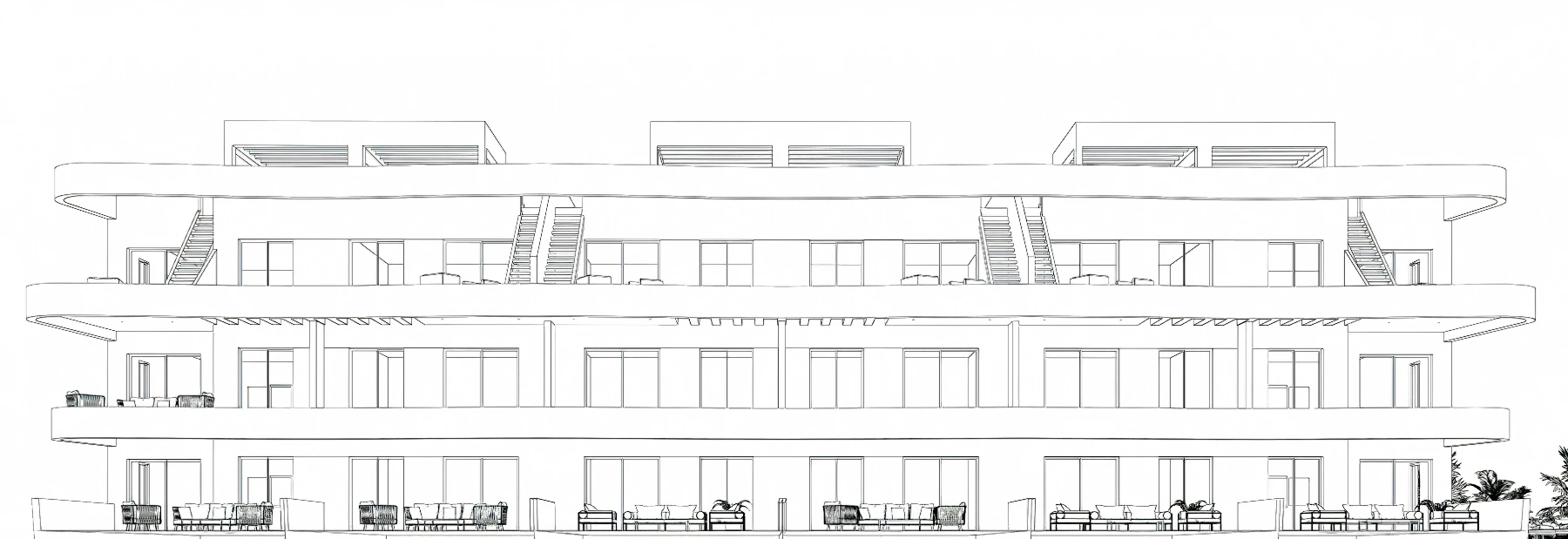 Apartament modern nou de vânzare în Finestrat cu vedere la mare.