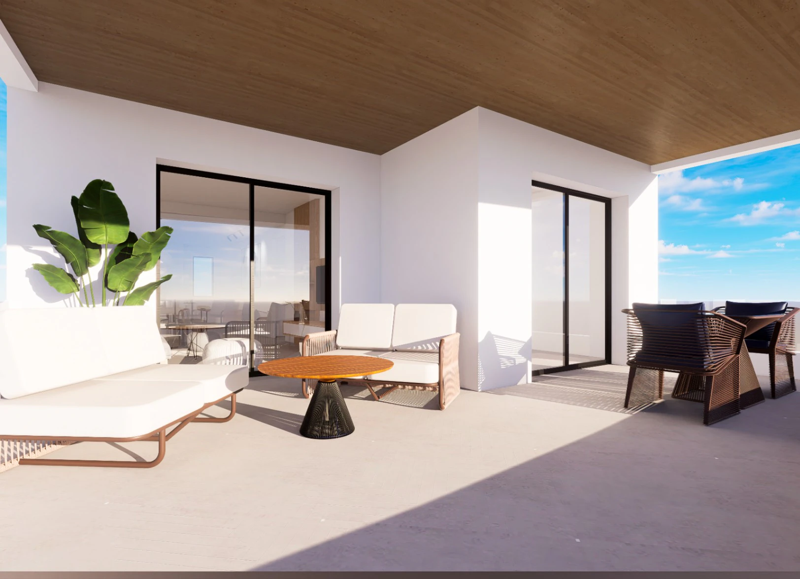 Penthouse cu 2 dormitoare și solariu deasupra, lângă Golf, de vânzare în Finestrat, Benidorm - Mai 2028
