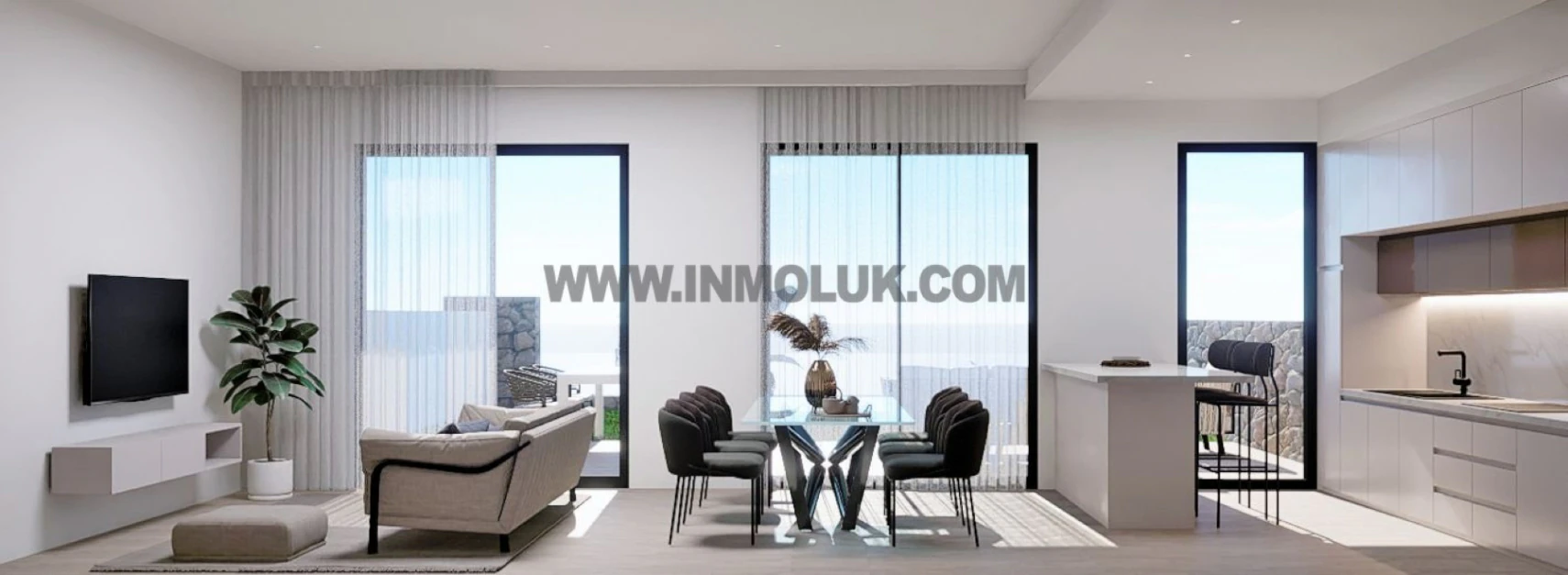 Bungalow cu solariu deasupra de vânzare în Finestrat, Benidorm - final 2027