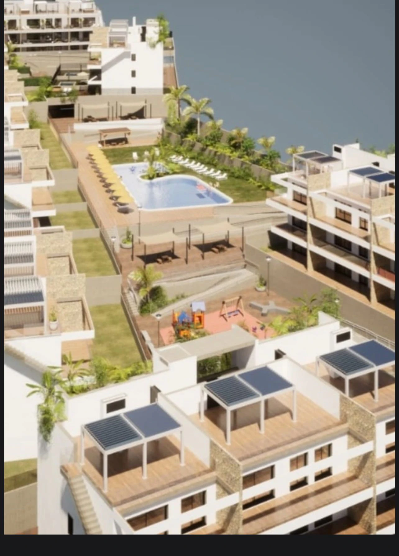 New penthouse with a 73 m² solarium for sale in Finestrat / Benidorm Costa Blanca.