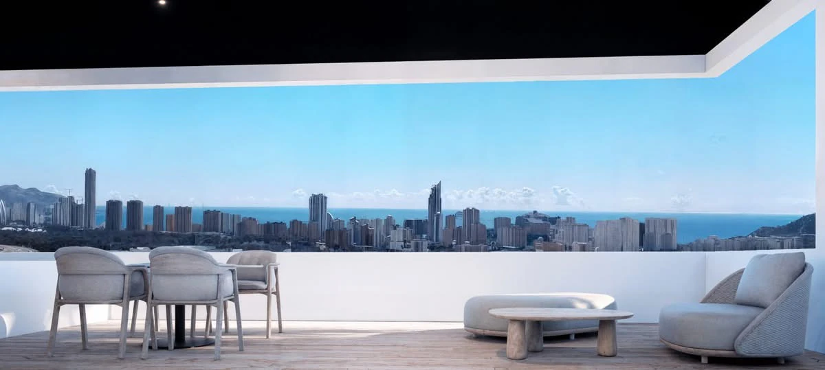 PENTHOUSE DE LUX CU VIEWS LA MARE DE VÂNZARE ÎN FINESTRAT - Decembrie 2027