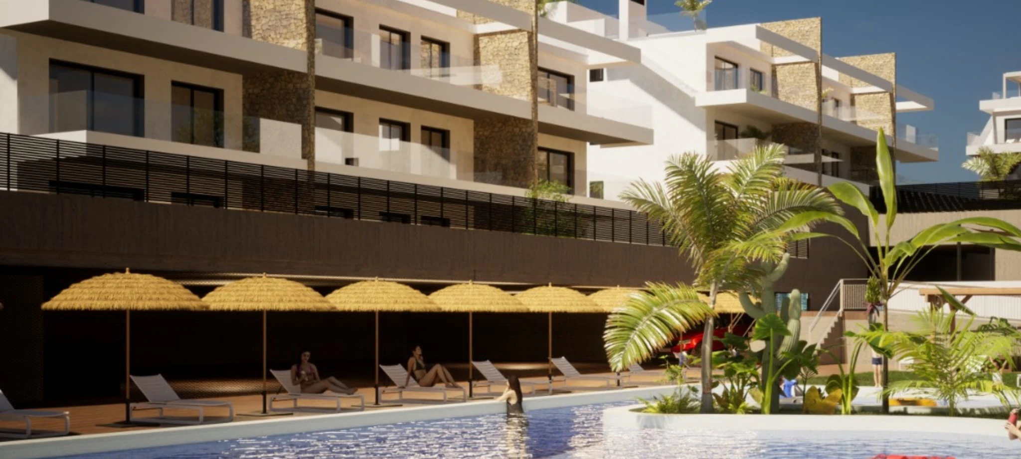 New penthouse with a 73 m² solarium for sale in Finestrat / Benidorm Costa Blanca.