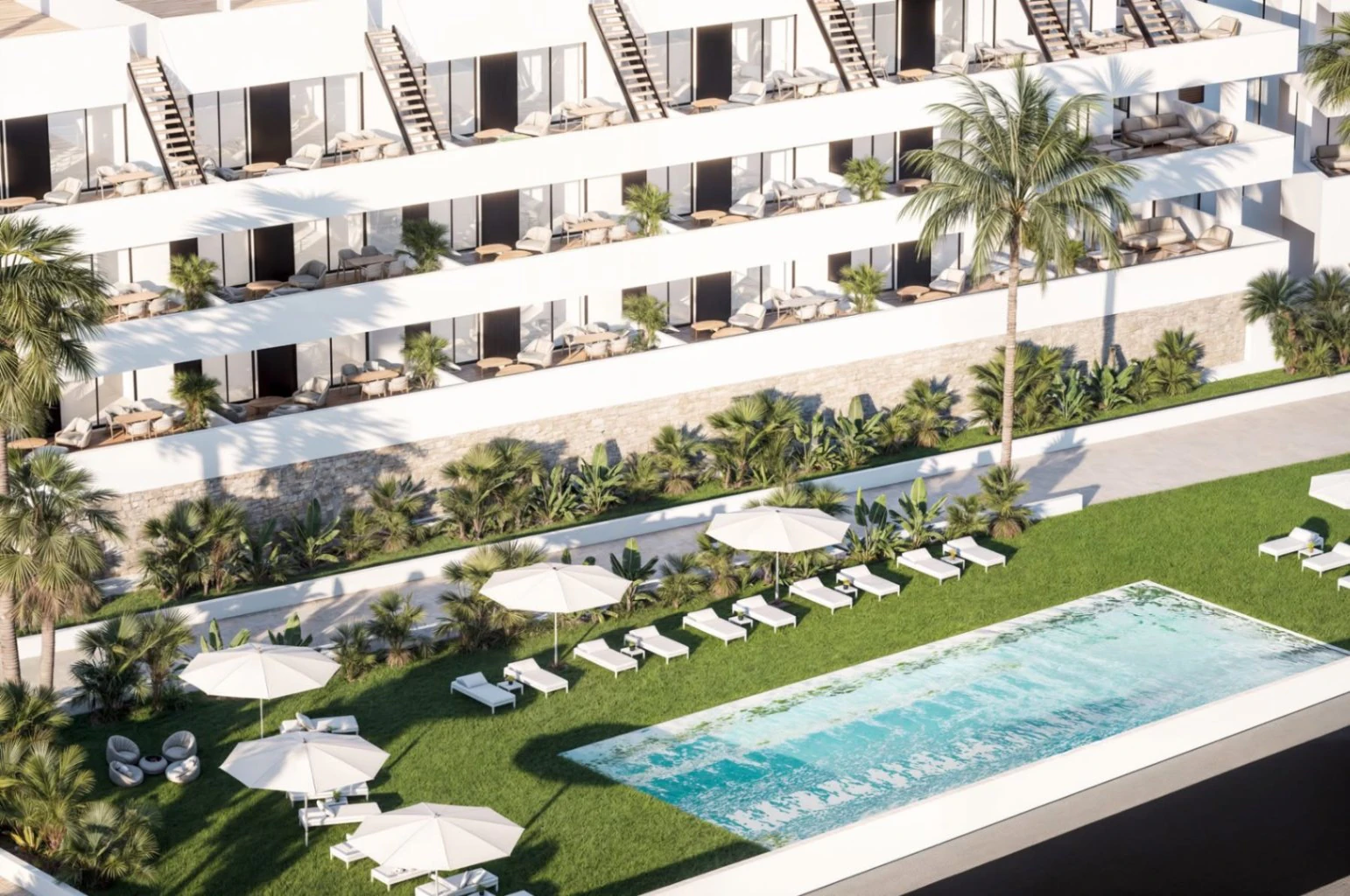 Apartamente noi exclusive cu vedere la mare și către Benidorm de vânzare în Finestrat - Decembrie 2027