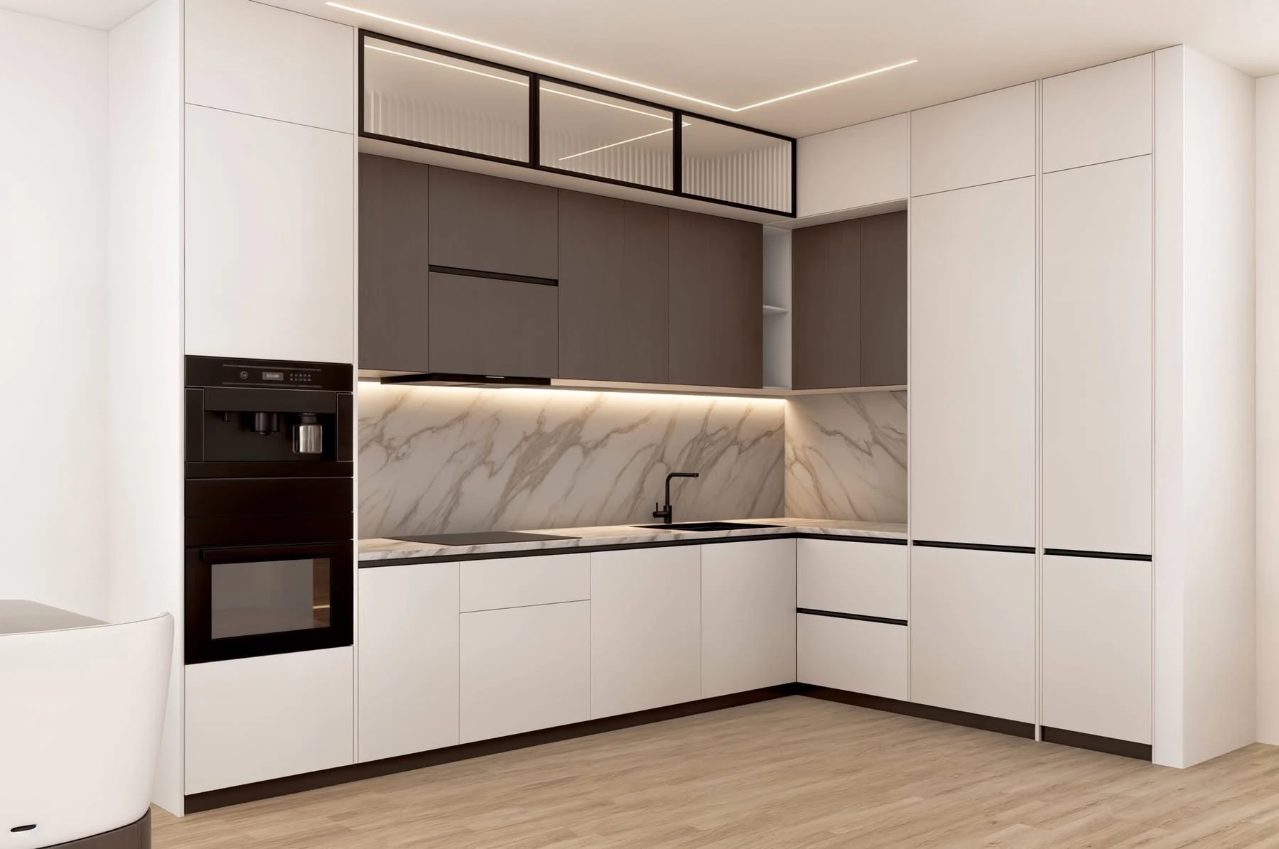 Apartamente noi exclusive cu vedere la mare și către Benidorm de vânzare în Finestrat - Decembrie 2027