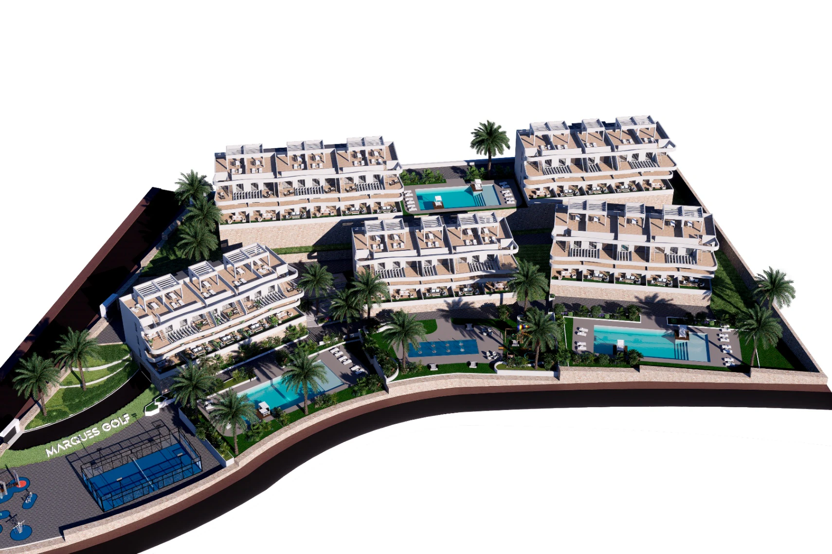 Apartament modern nou de vânzare în Finestrat cu vedere la mare.