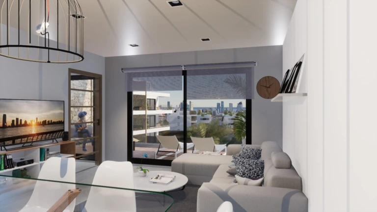 Apartamento nuevo amueblado con parcela privada en venta en Finestrat - Benidorm Costa Blanca