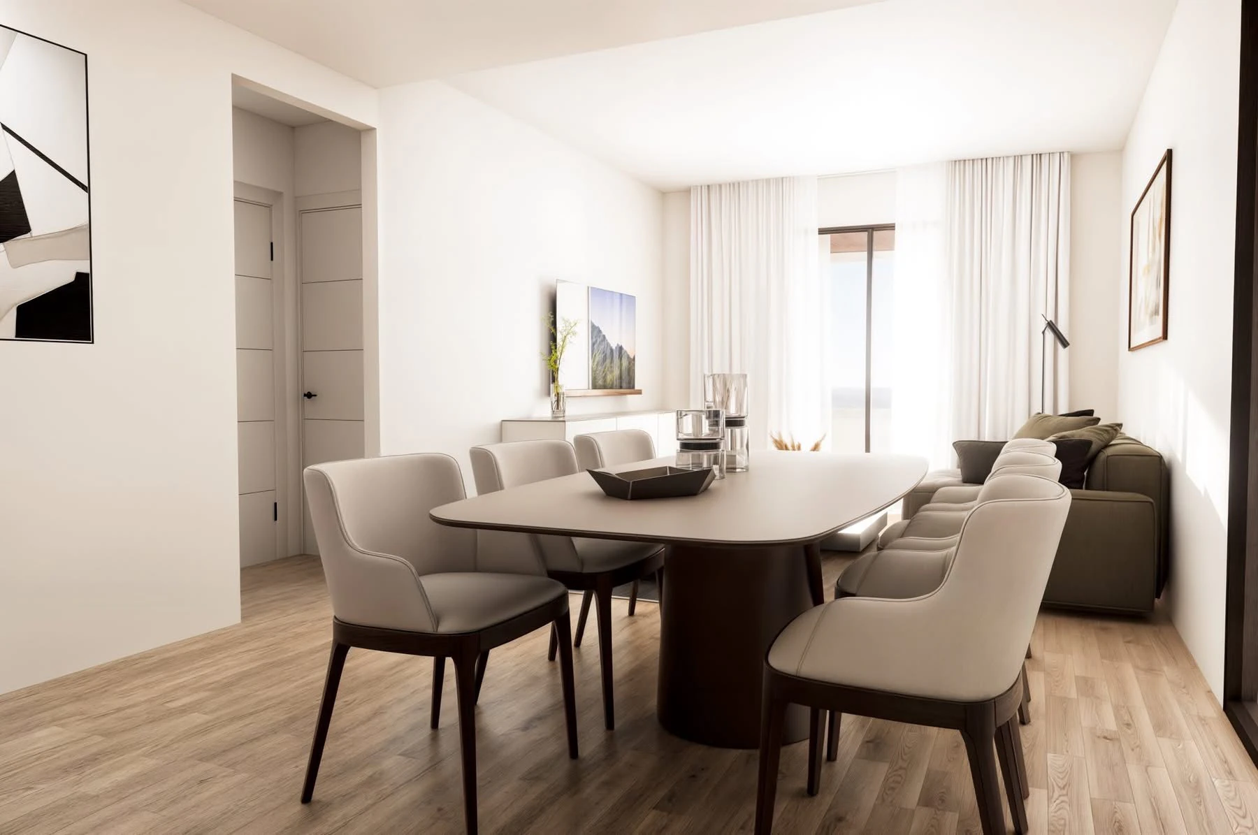 Apartamente noi exclusive cu vedere la mare și către Benidorm de vânzare în Finestrat - Decembrie 2027