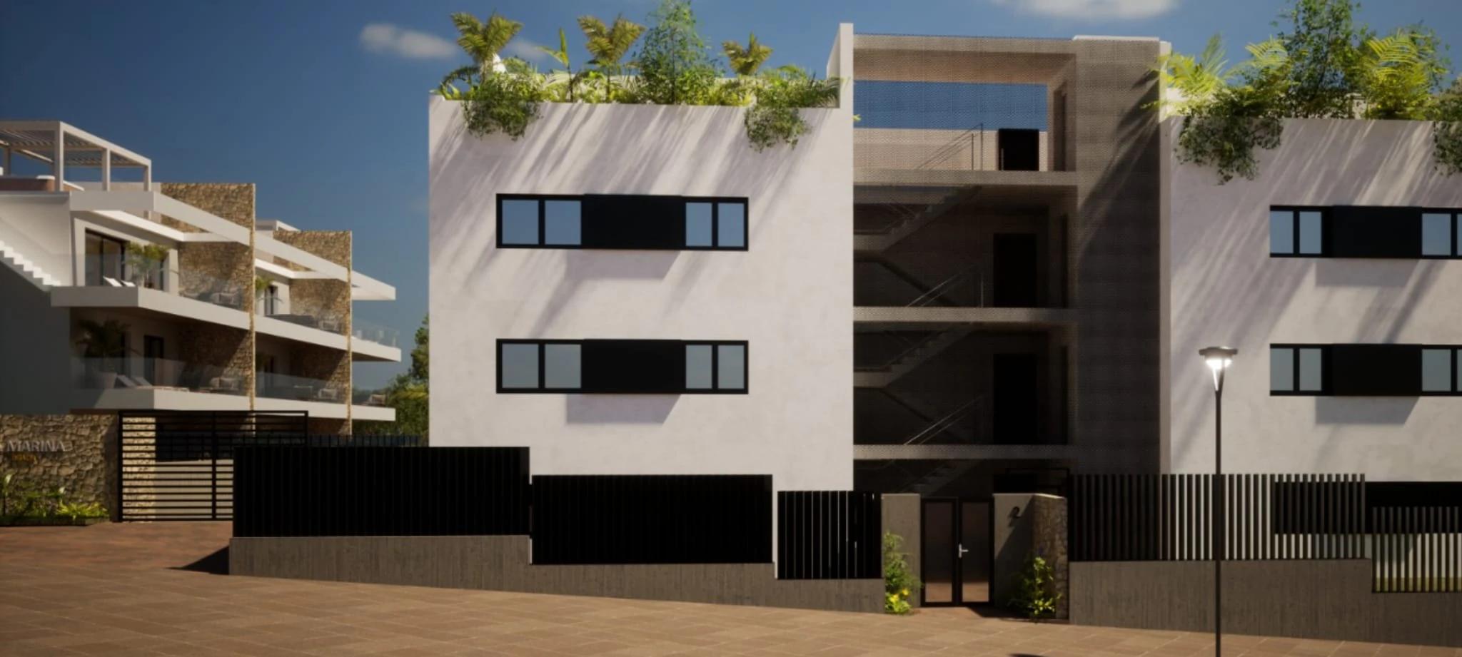 New penthouse with a 73 m² solarium for sale in Finestrat / Benidorm Costa Blanca.