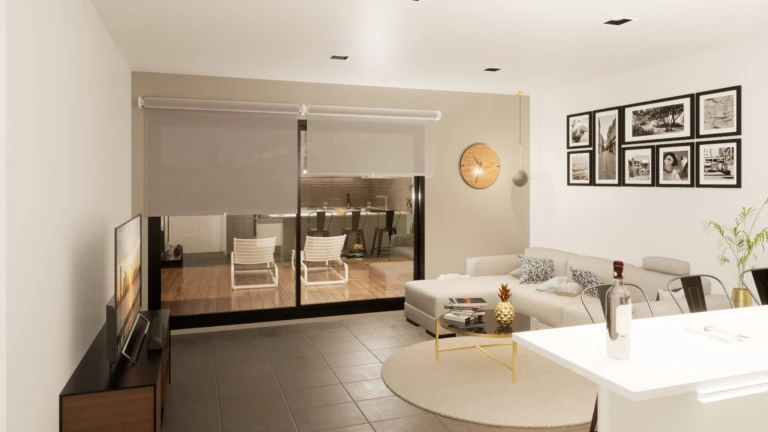 Apartamento nuevo amueblado con parcela privada en venta en Finestrat - Benidorm Costa Blanca