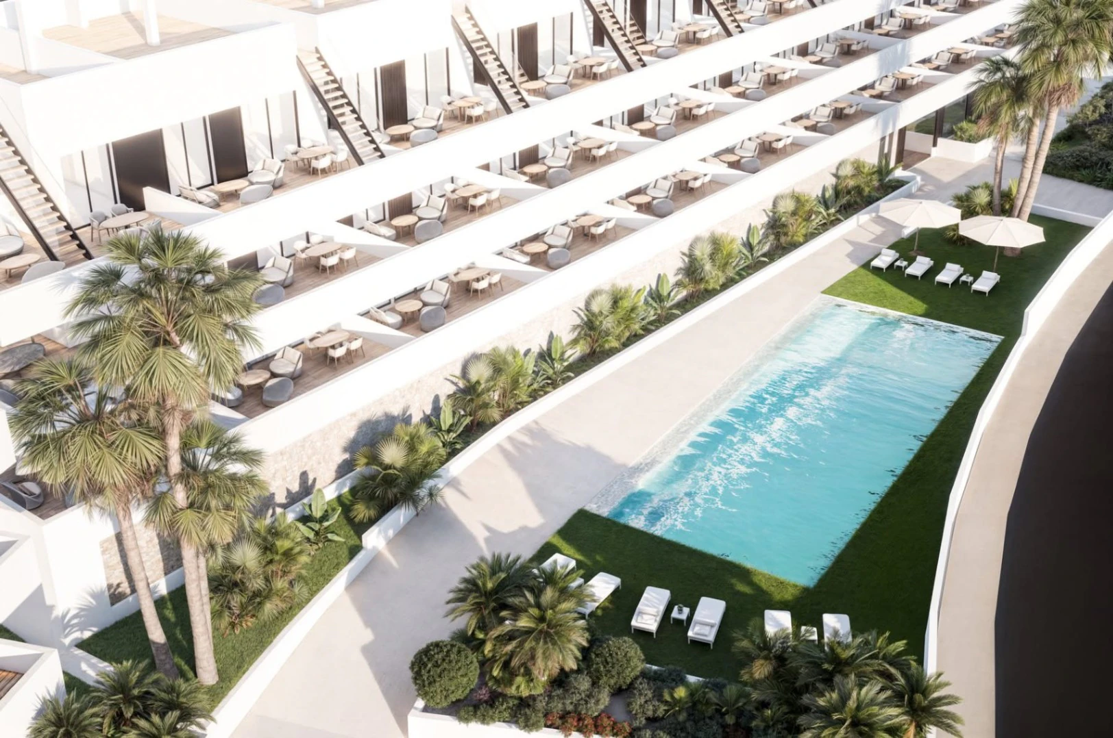 Apartamente noi exclusive cu vedere la mare și către Benidorm de vânzare în Finestrat - Decembrie 2027