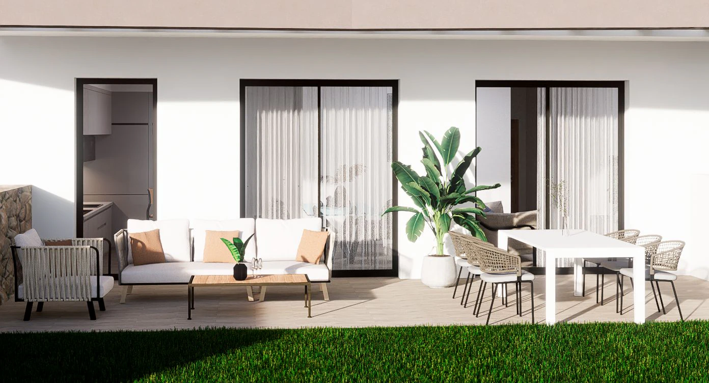 Bungalow în construcție cu vederi impresionante la mare de vânzare în Balcón de Finestrat, Benidorm - Octombrie 2027