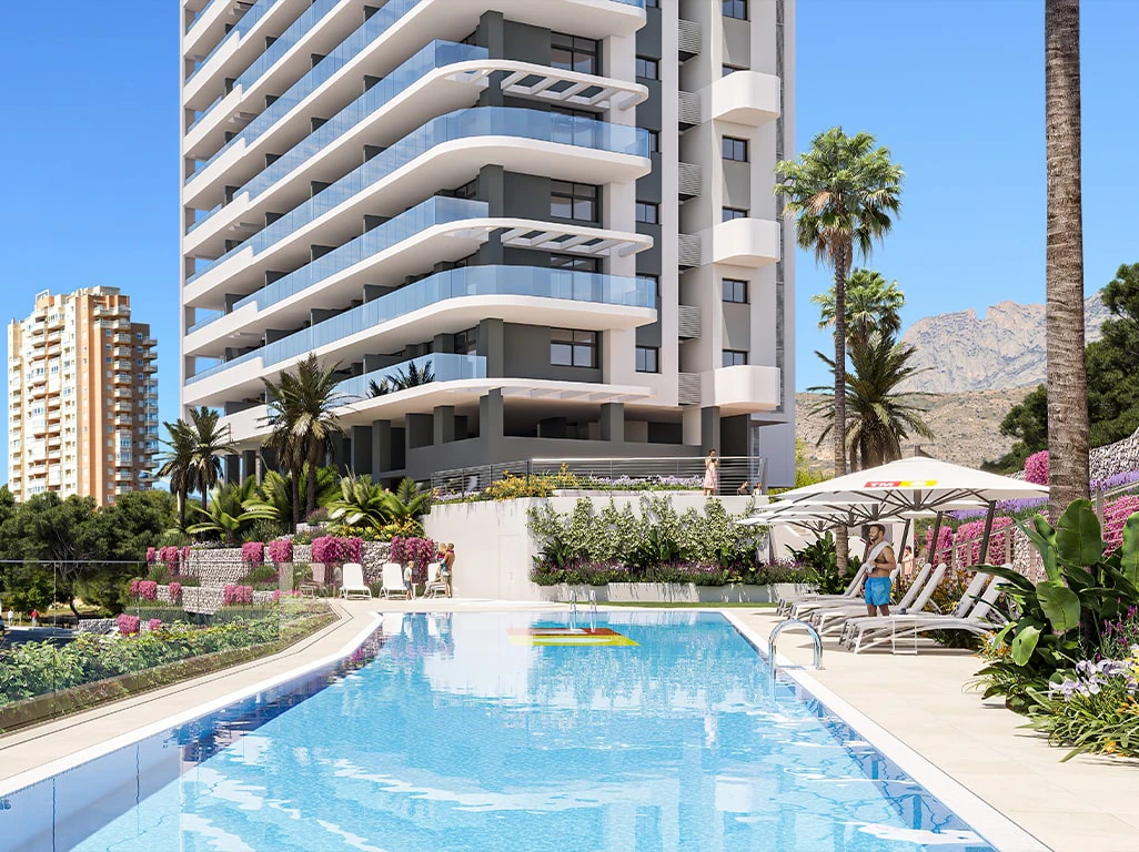 Apartament cu 3 camere de vânzare în Playa Poniente, Benidorm