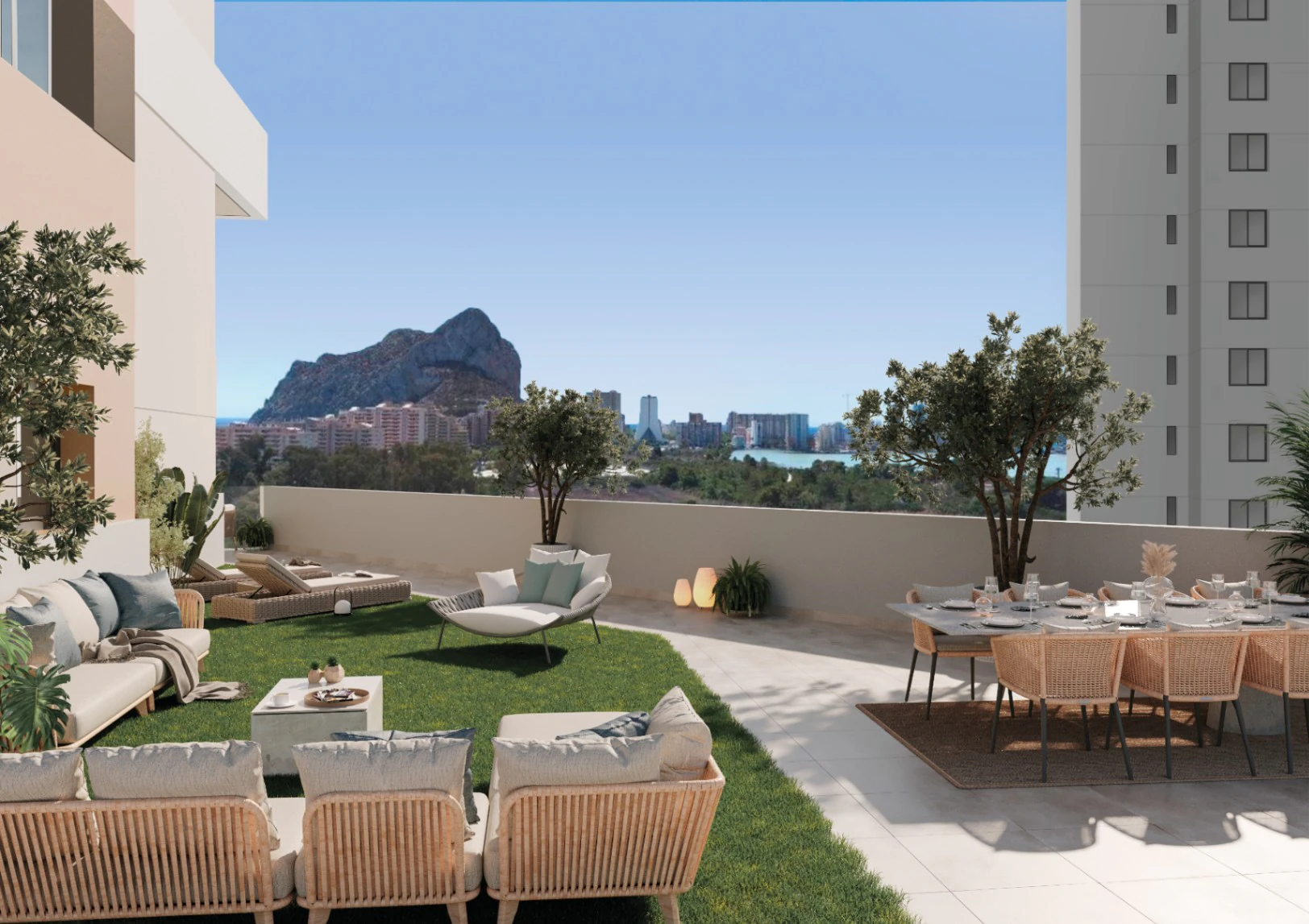 Apartamente moderne de vânzare în Calpe, dotate cu echipamente de ultimă generație.