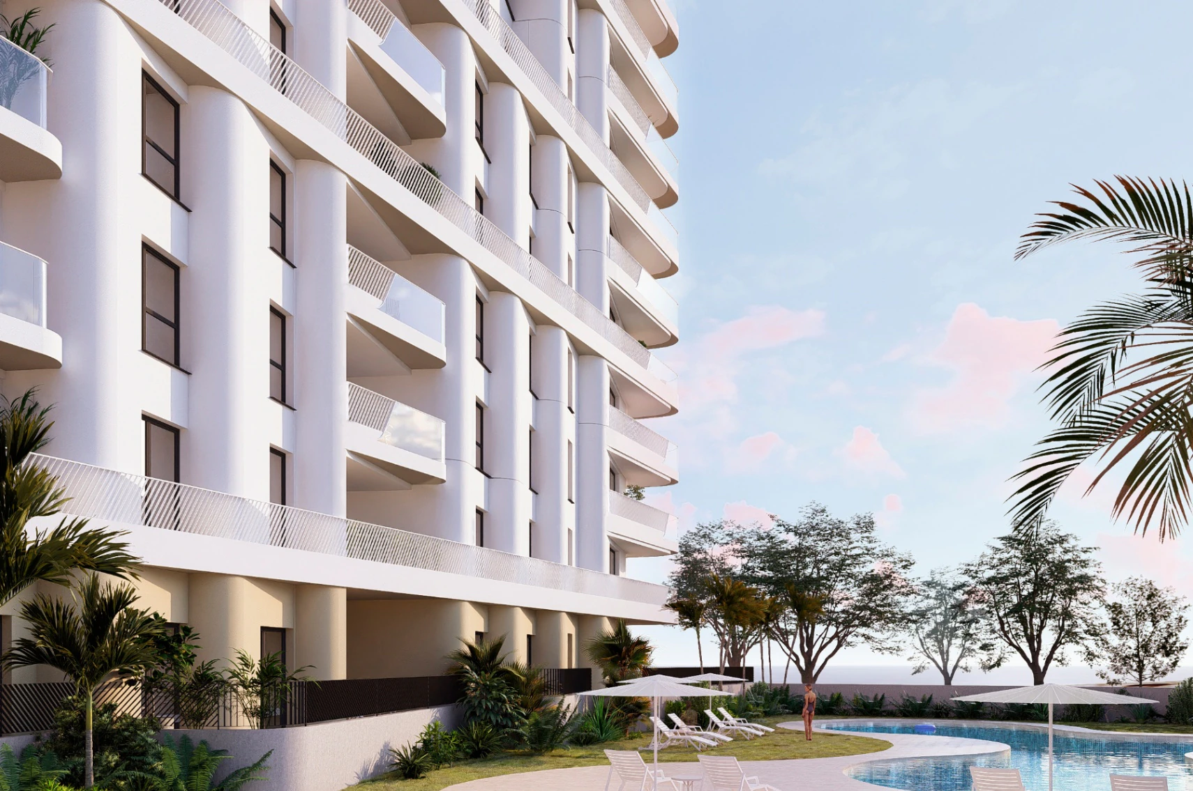 Apartamente noi la prima linie de mare de vânzare în Villajoyosa, Benidorm - Finalul anului 2028