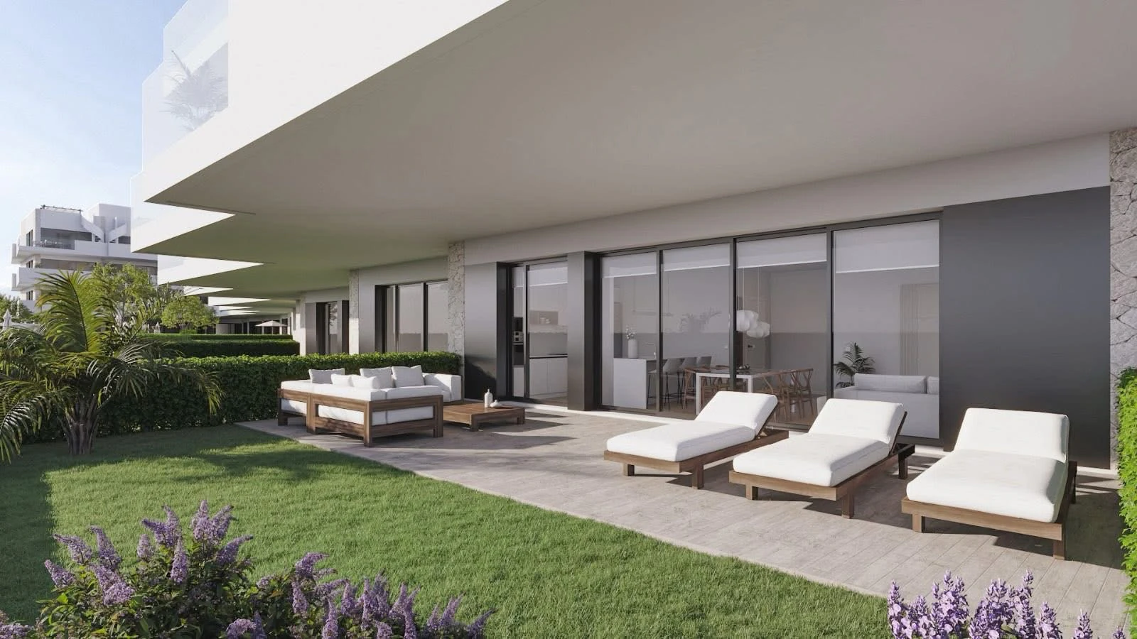 Apartament modern cu 3 dormitoare și grădină de vânzare în La Nucía - Finalizare 1T 2028