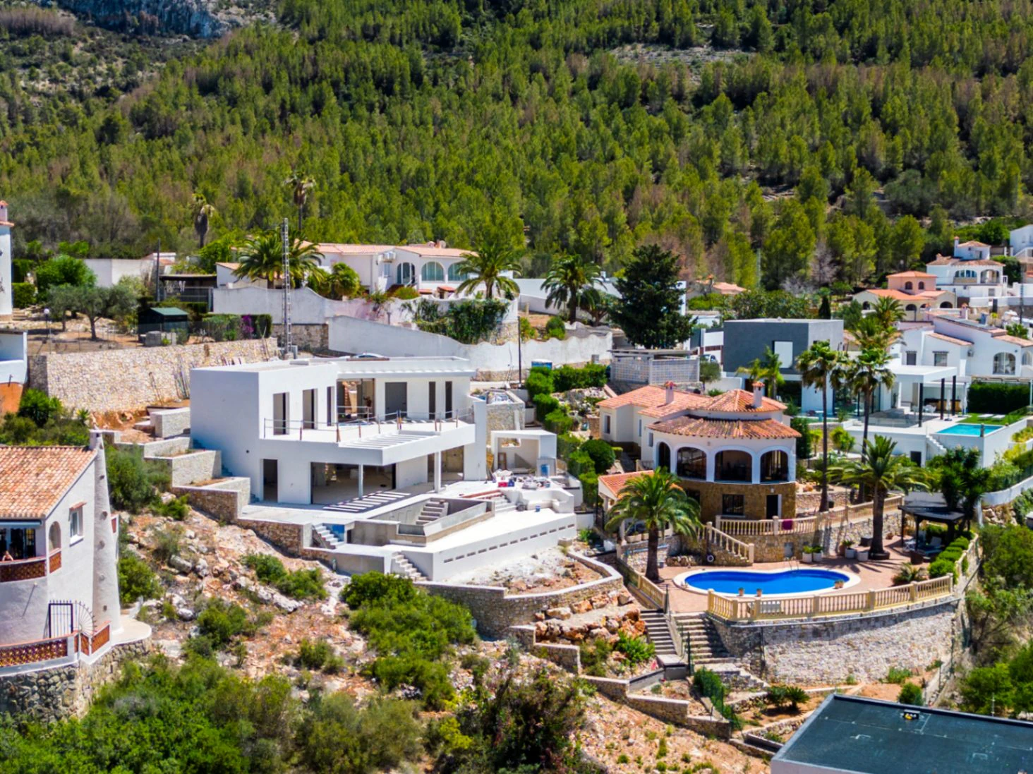 Modern villa with spectacular views Denia