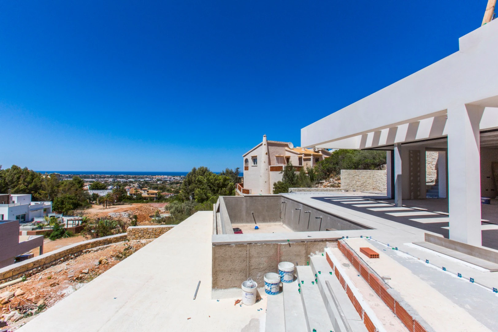 Modern villa with spectacular views Denia