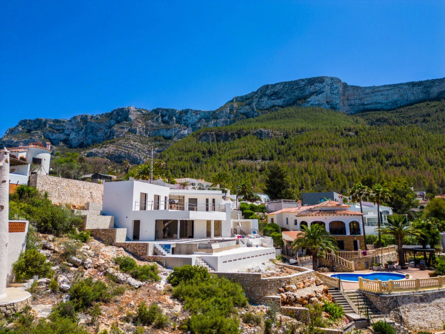 Modern villa with spectacular views Denia