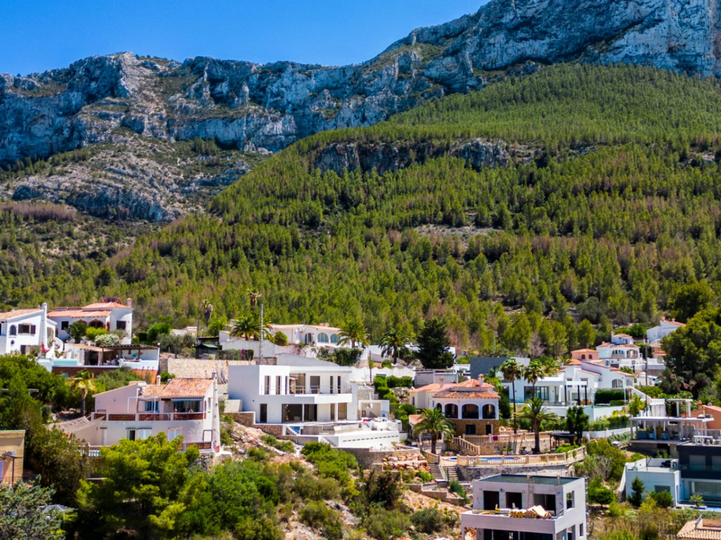 Modern villa with spectacular views Denia