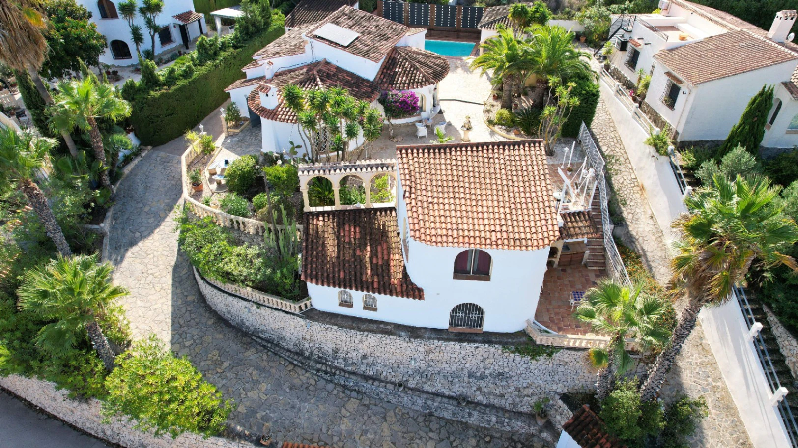 Charming home in the Montemar urbanization, Benissa.
