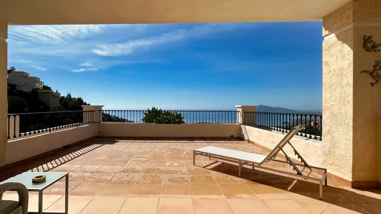 Apartament de lux cu vederi panoramice la mare în Altea Hills, Costa Blanca