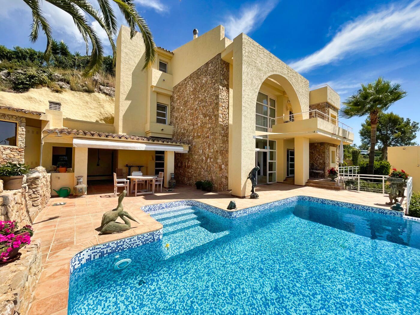 Villa with amazing sea views in Altea Golf