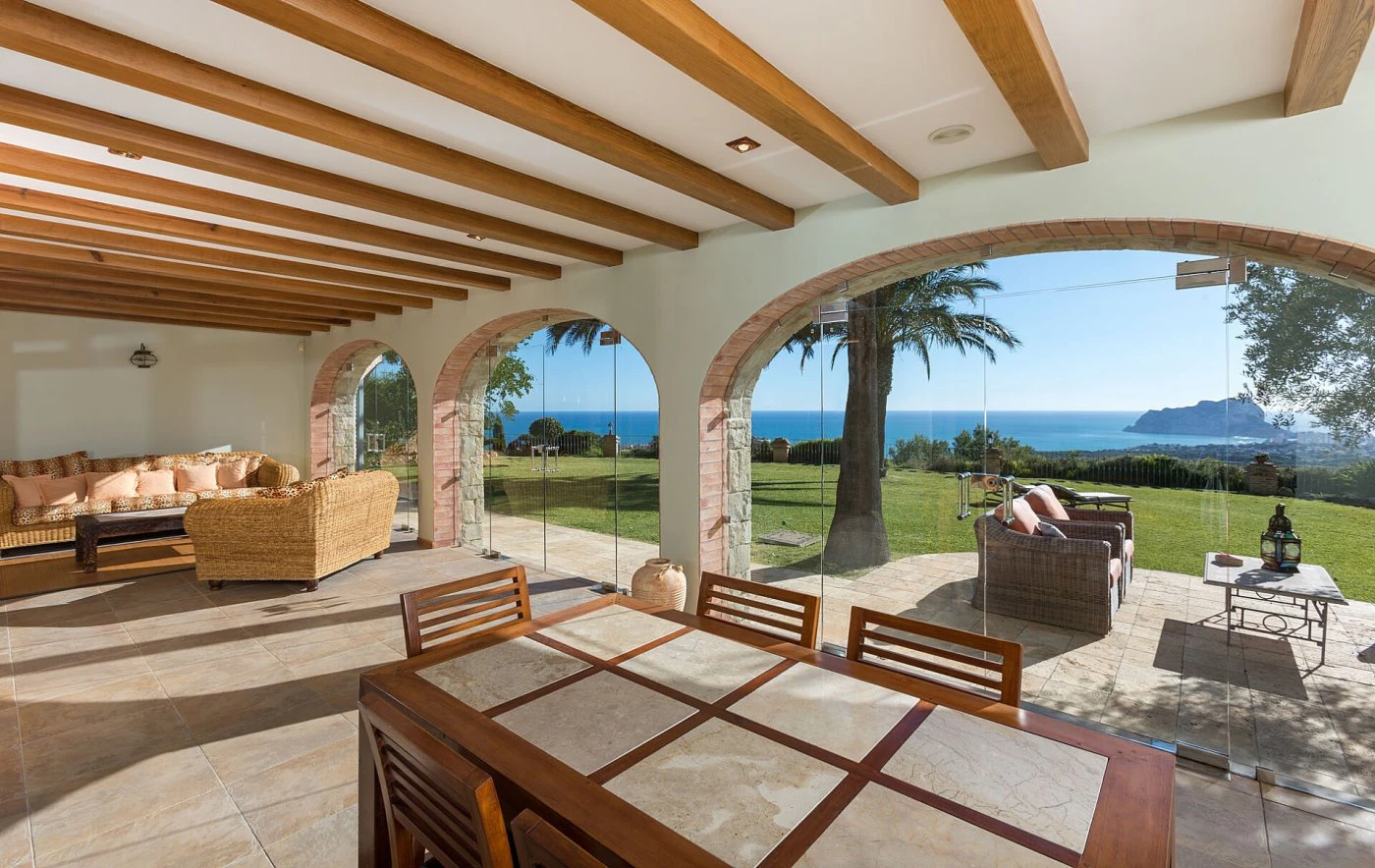 Villa for sale in Benissa with amazing sea views
