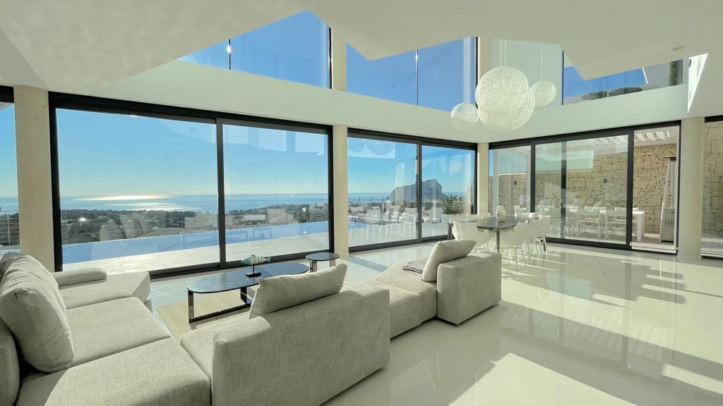 Spectacular modern villa for sale in Benissa