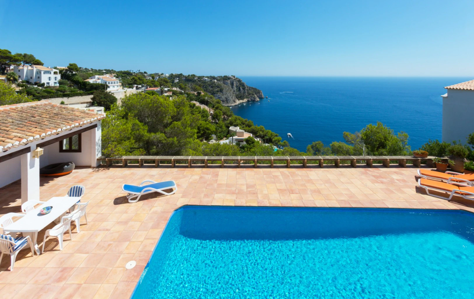 Villa met spectaculair zeezicht in Javea
