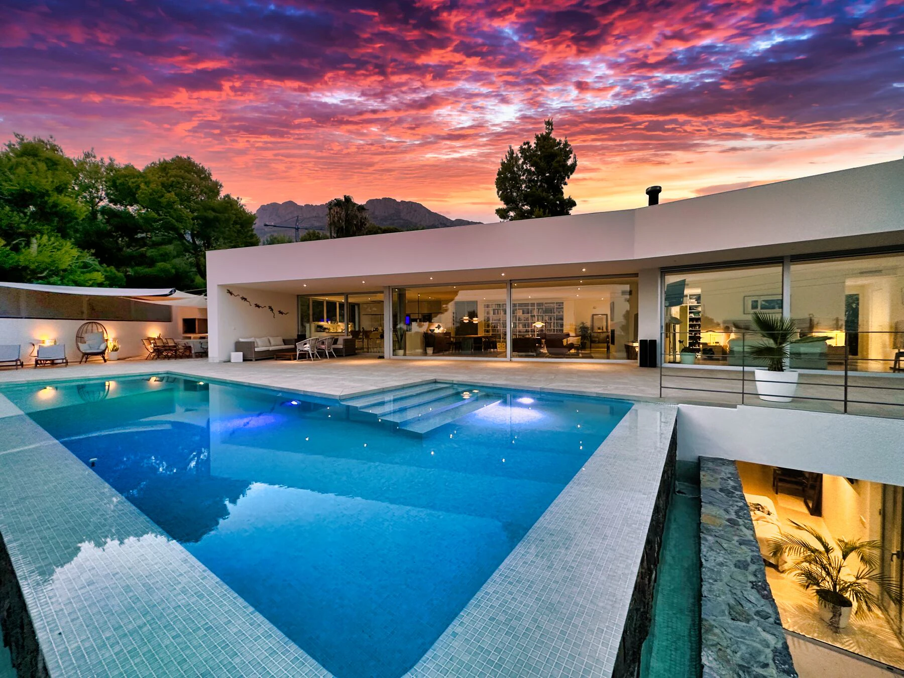 Villa met zeezicht te koop in  Altea La Vella