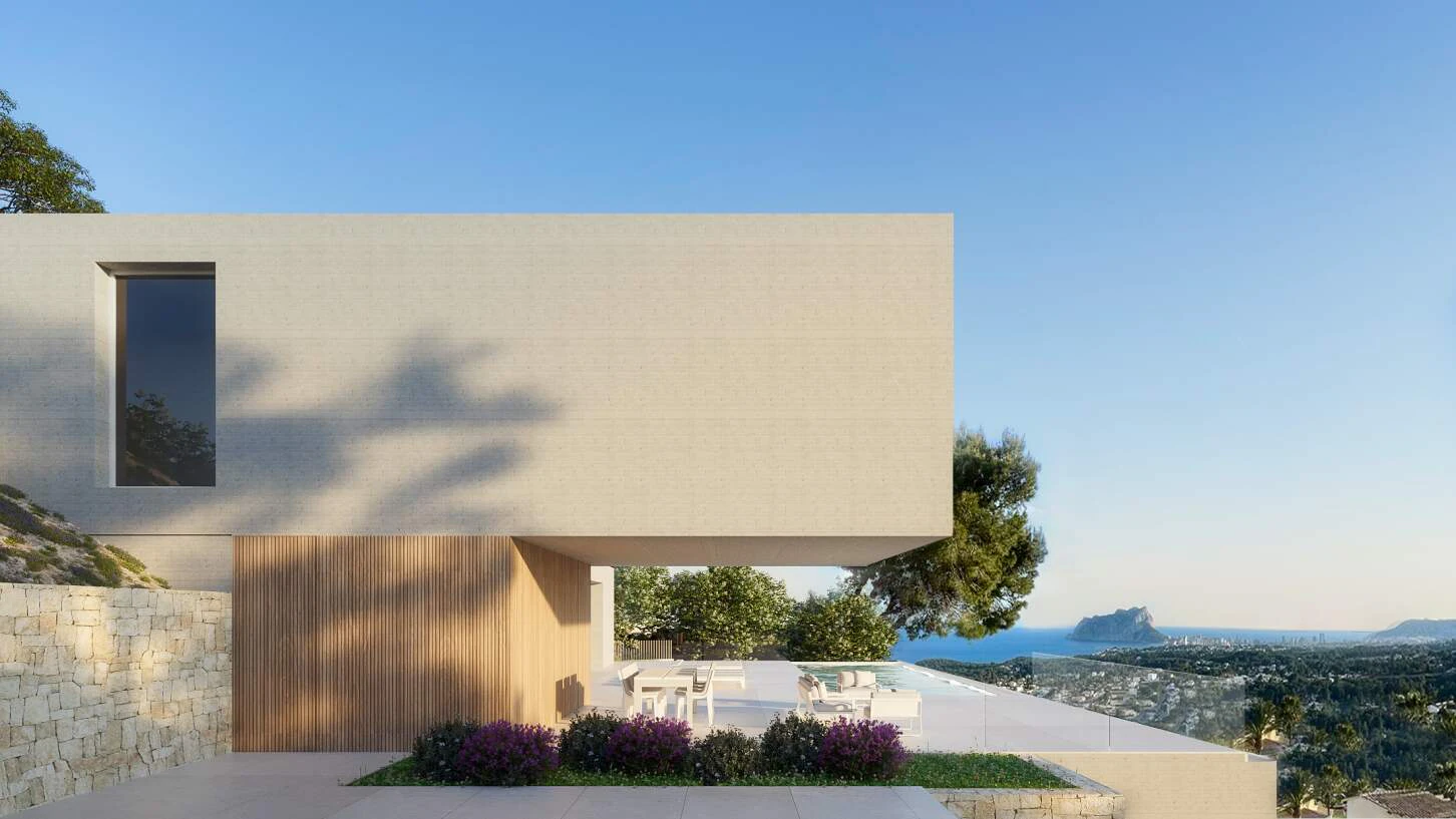 Luxury villa with sea views for sale in Benissa Costa