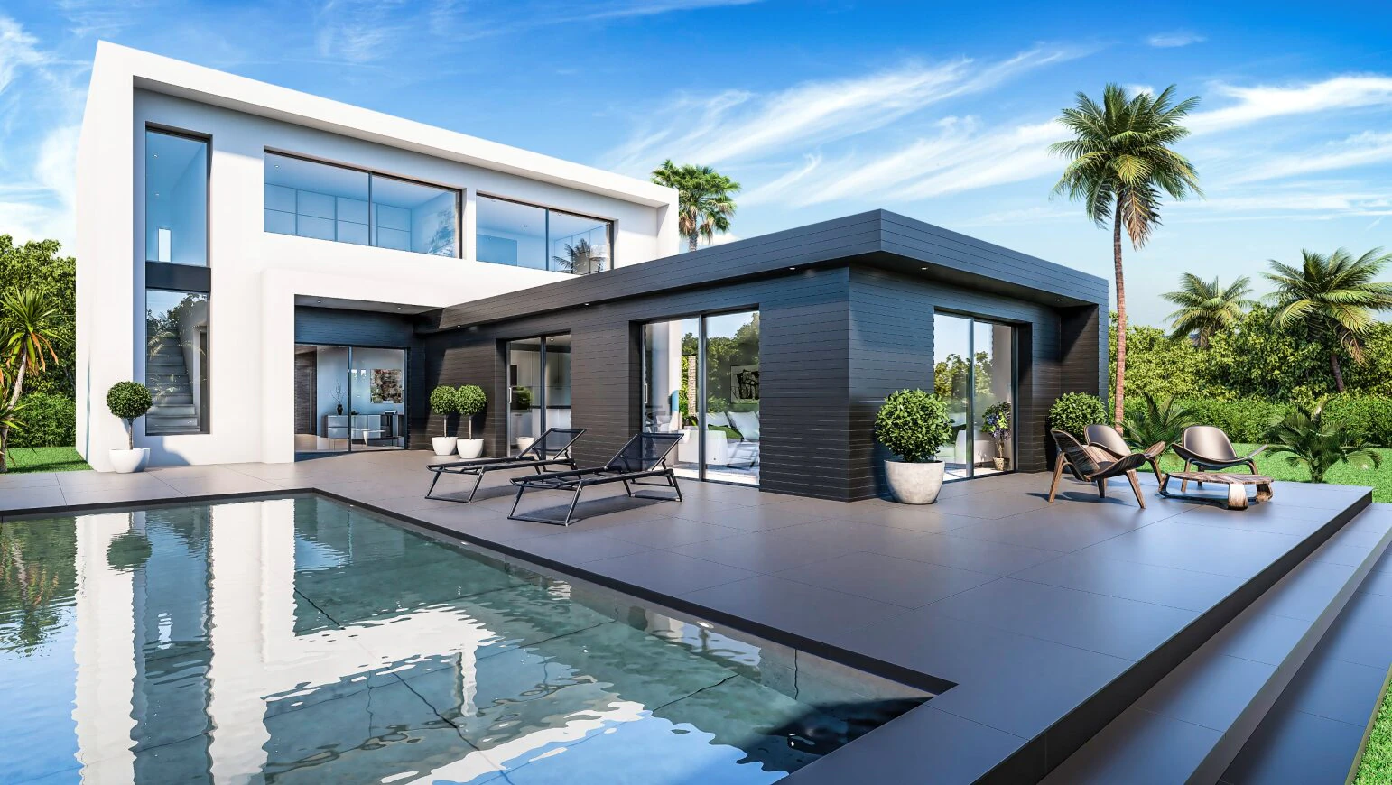 Moderne villa te koop in Javea