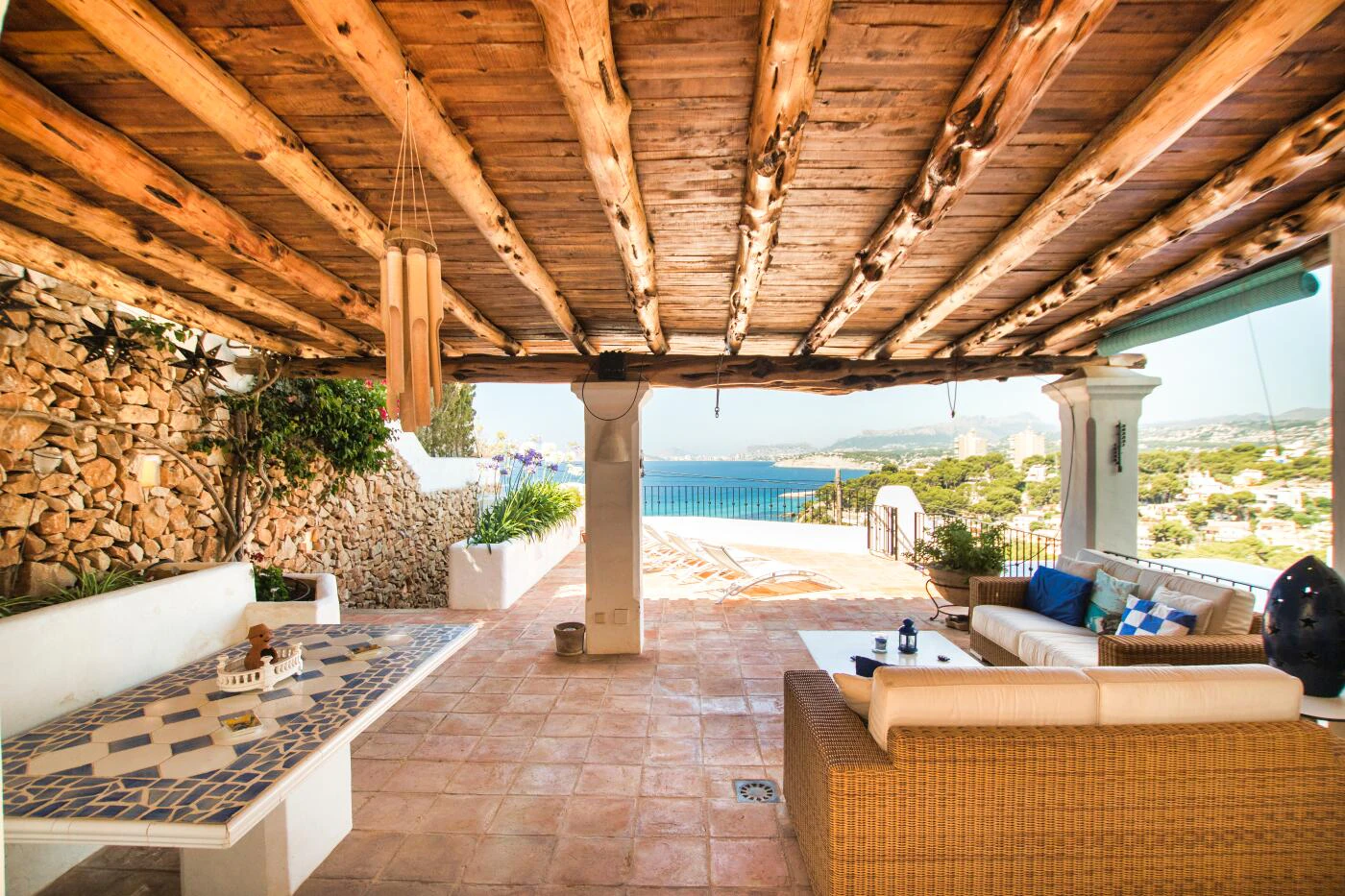Stunning mediterranean villa for sale in Moraira
