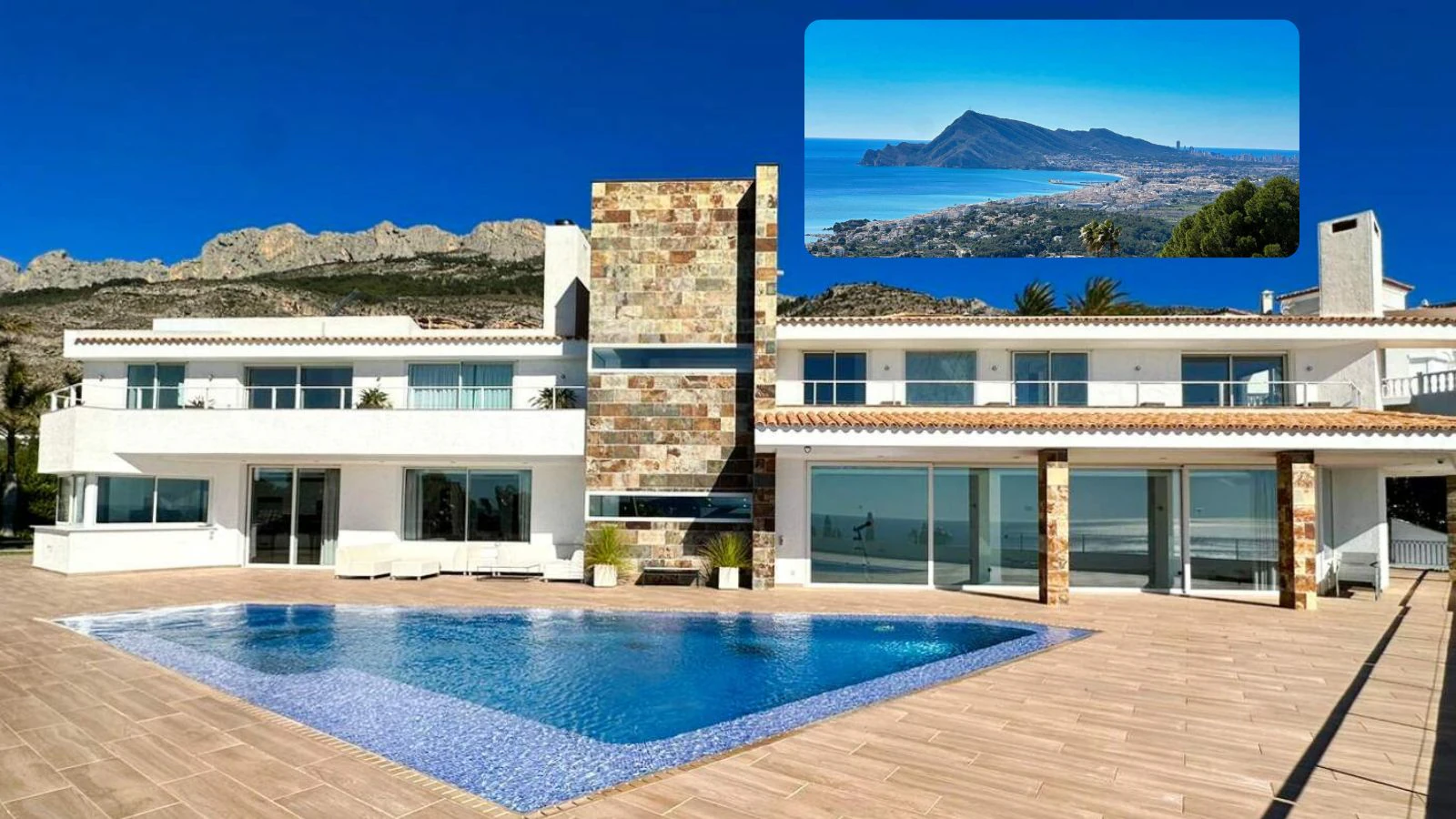 Modern luxury villa with sea views in Altea