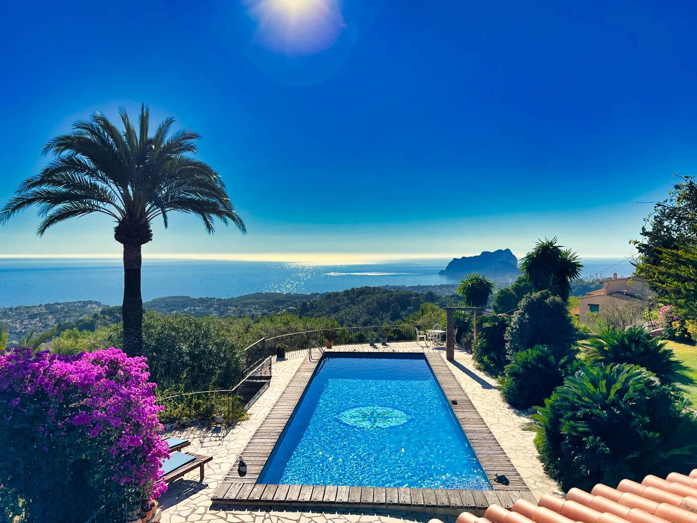 Finca met prachtig uitzicht op zee en de bergen in Benissa