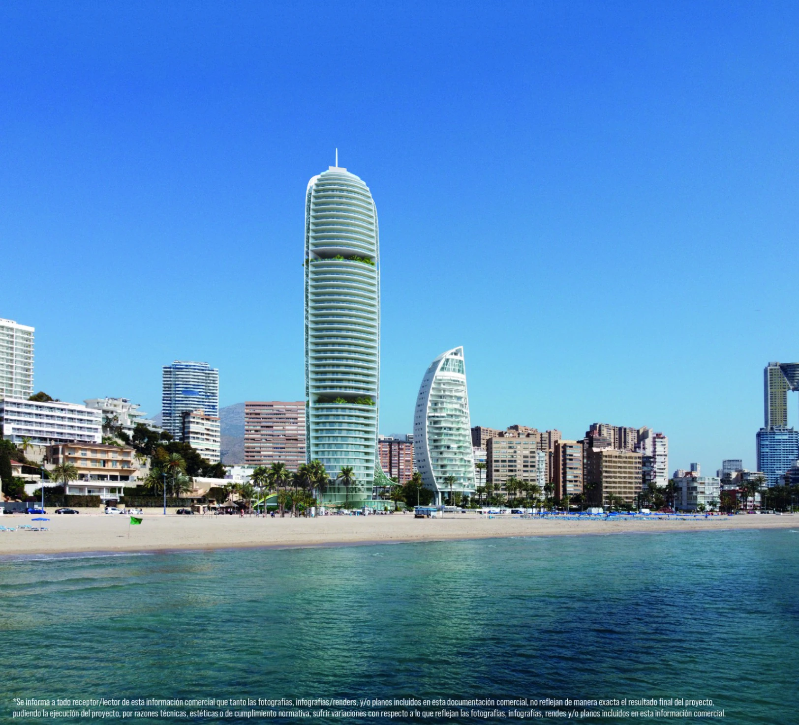 Exclusive Front Line Apartments in Poniente Beach, Benidorm