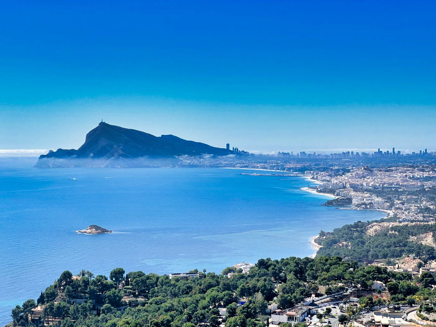 Penthouse na sprzedaż z widokiem na morze w Altea Hills