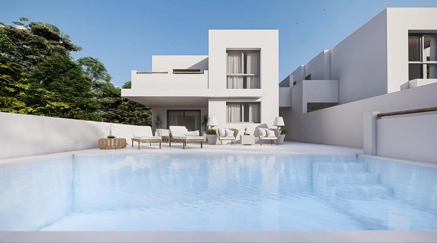 Moderne luxe villa met eigen perceel en zwembad in Alfaz del Pi, Costa Blanca